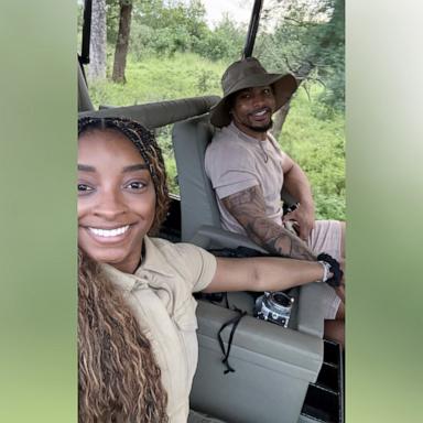 PHOTO: Simone Biles appears in a photo with her husband Jonathan Owens shared on her Instagram story. 