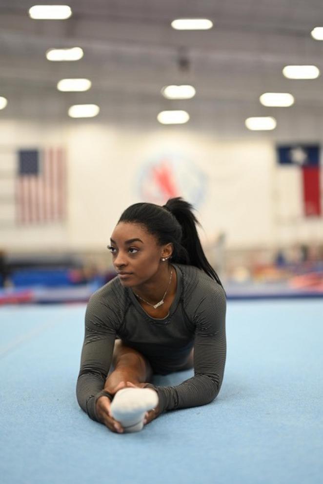 PHOTO: Simone Biles is seen in a still from the upcoming Netflix film "Simone Biles: Rising."