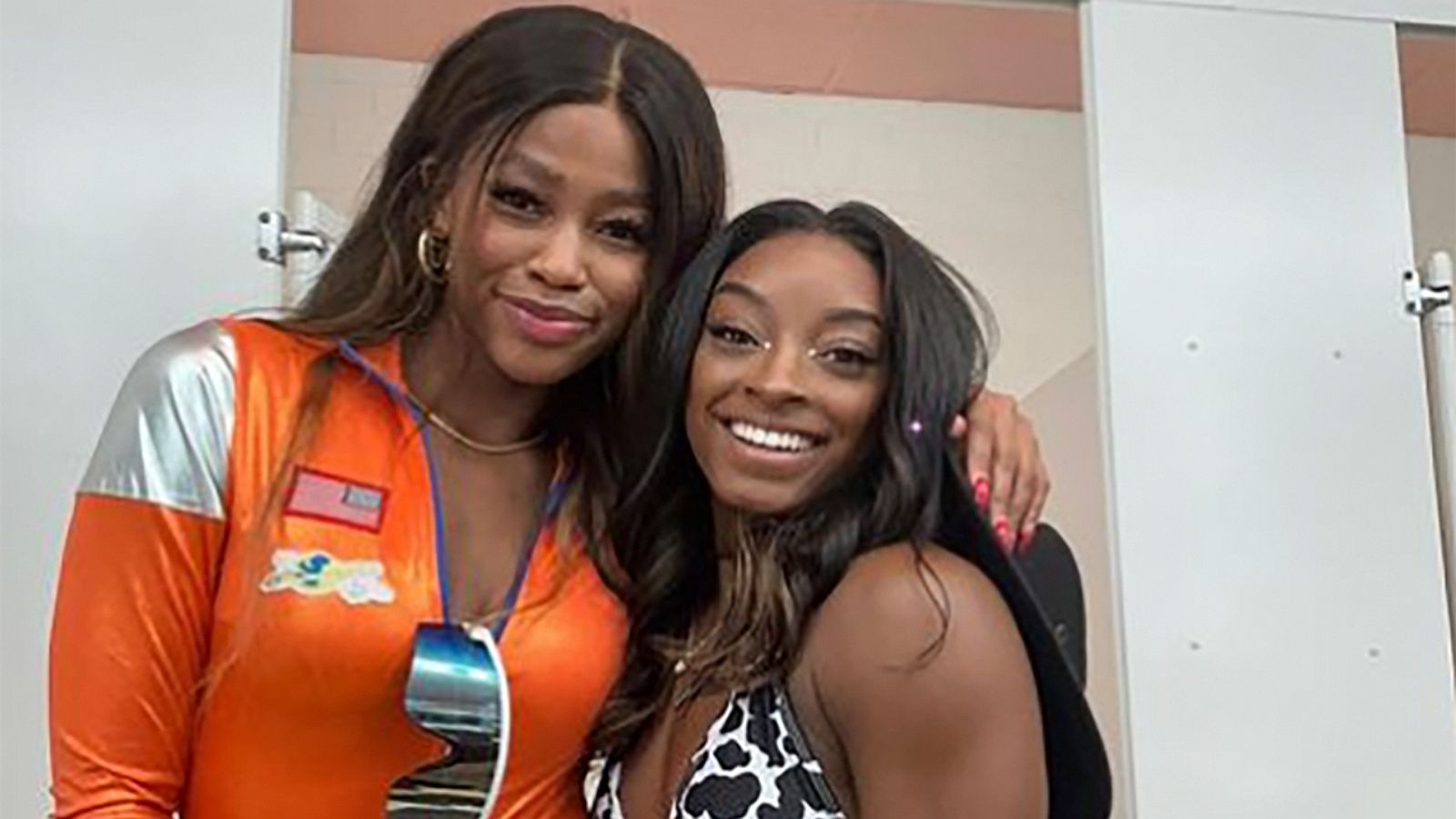 PHOTO: Simone Biles wears a cowgirl bikini look for date night/Halloween in a post on Instagram.