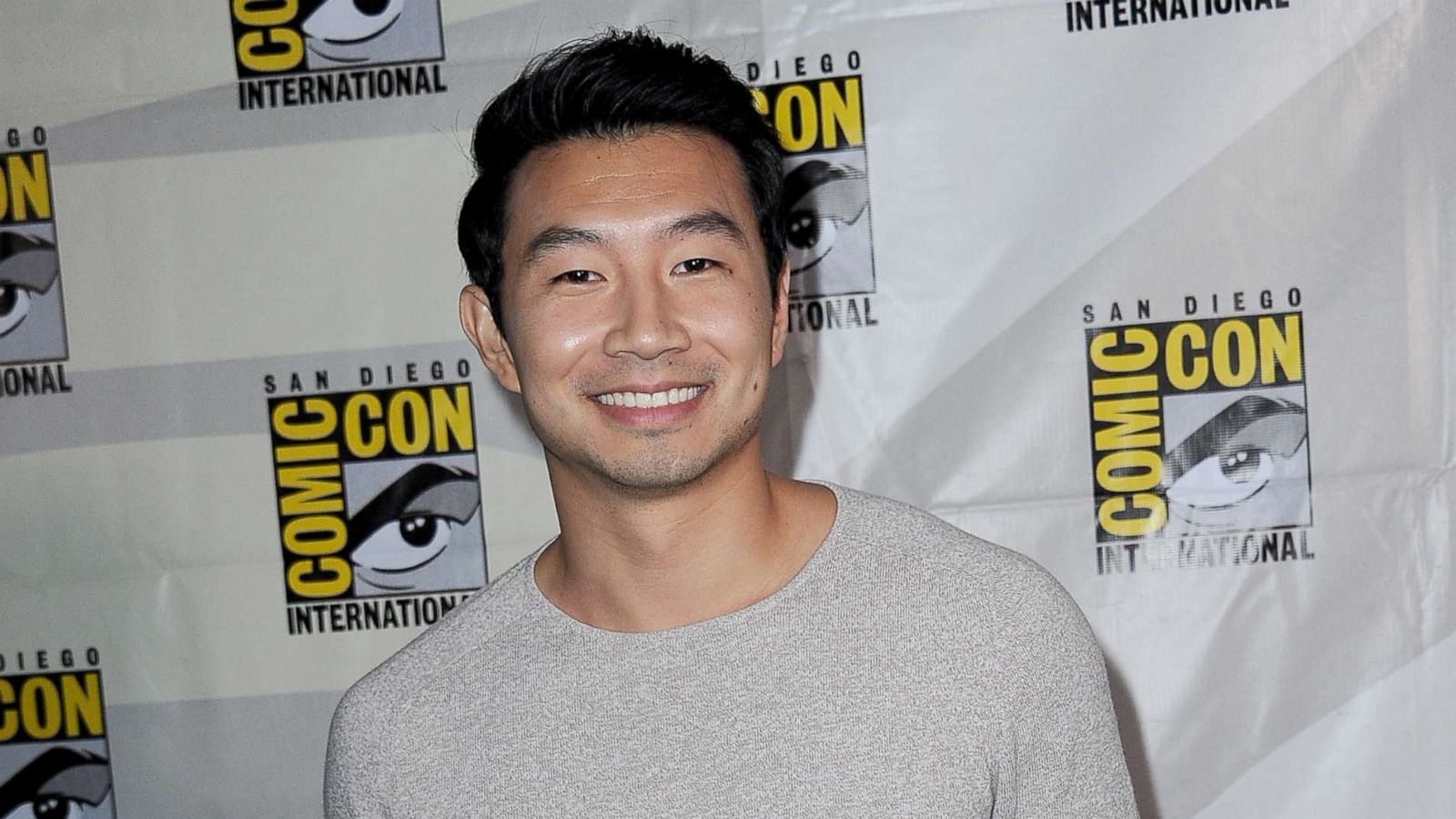 PHOTO: Simu Liu attends the Marvel Studios Panel during 2019 Comic-Con International at San Diego Convention Center, July 20, 2019, in San Diego.