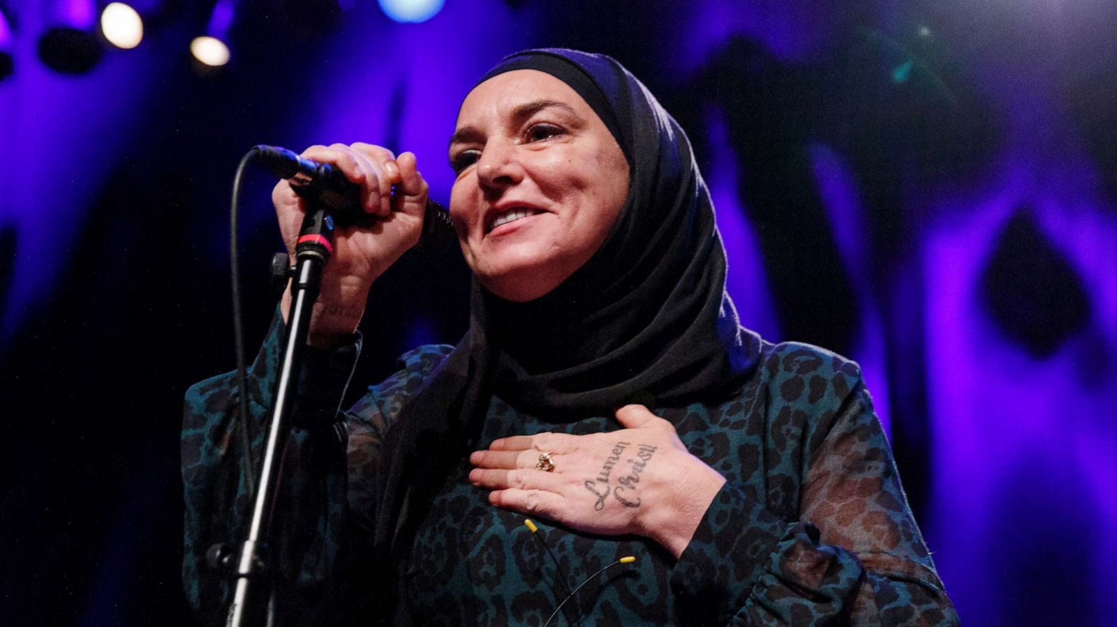 PHOTO: Singer-songwriter Sinead O'Connor performs on stage at Vogue Theatre, Feb. 1, 2020, in Vancouver, British Columbia.