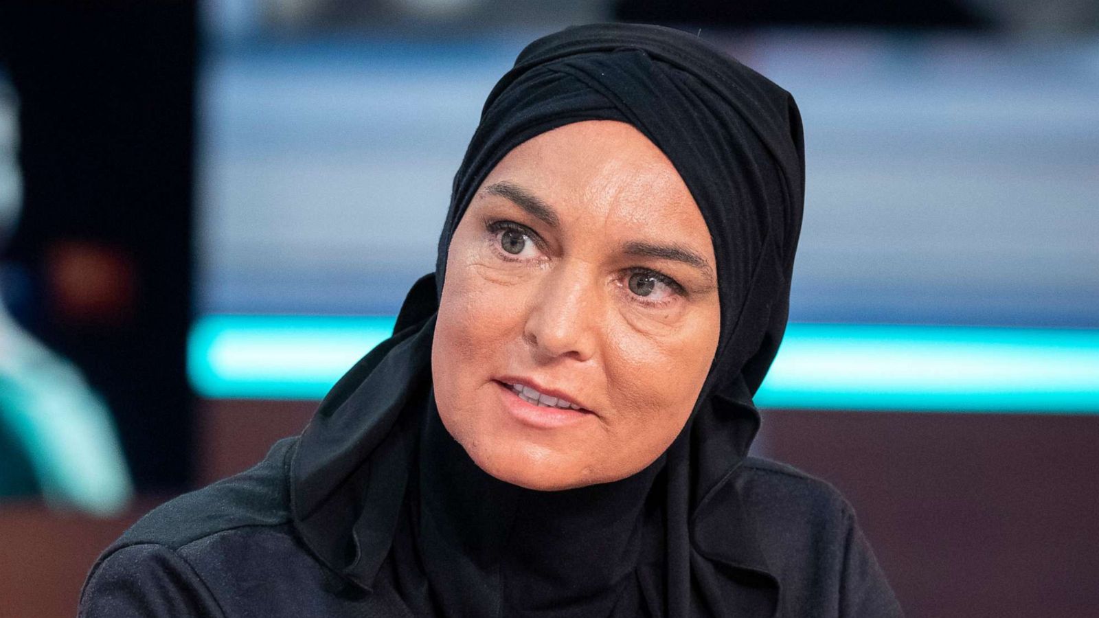 PHOTO: Sinead O'Connor appears on a the "Good Morning Britain" television show in London, Sept. 16, 2019.