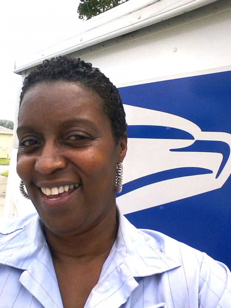 PHOTO: Stephanie Hayes-Bostic worked as a USPS letter carrier for 32 years before retiring.