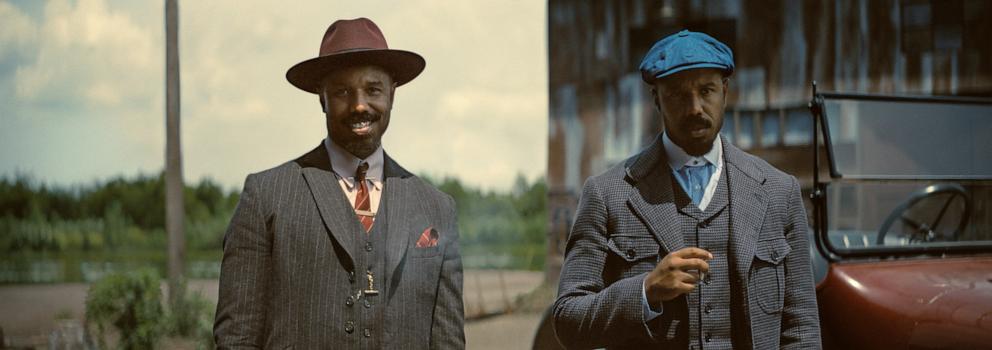 PHOTO: Michael B. Jordan as Smoke and as Stack, in Warner Bros. Pictures’ "Sinners."