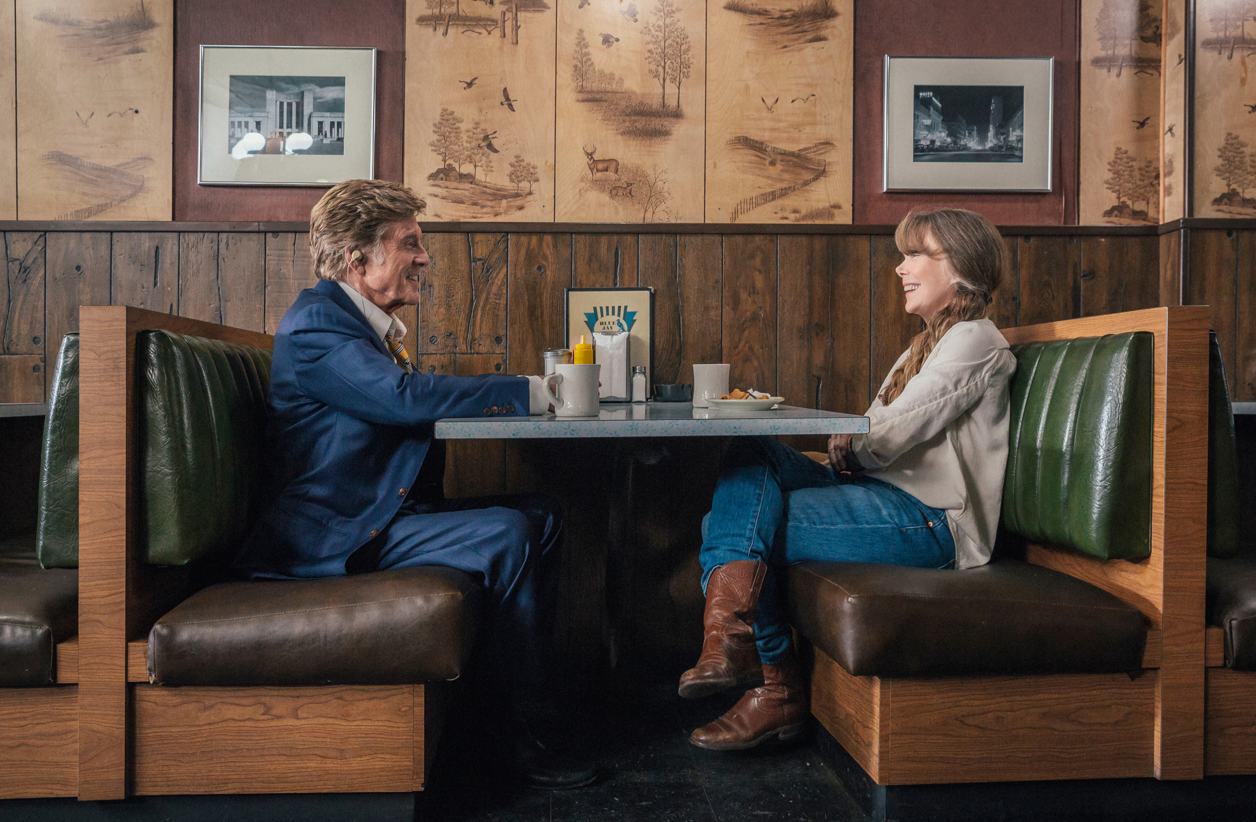 PHOTO: Robert Redford as "Forrest Tucker" and Sissy Spacek as "Jewel" in the film THE OLD MAN & THE GUN.
