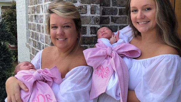 Sisters Give Birth To Daughters In Same Hospital On Same Day Gma