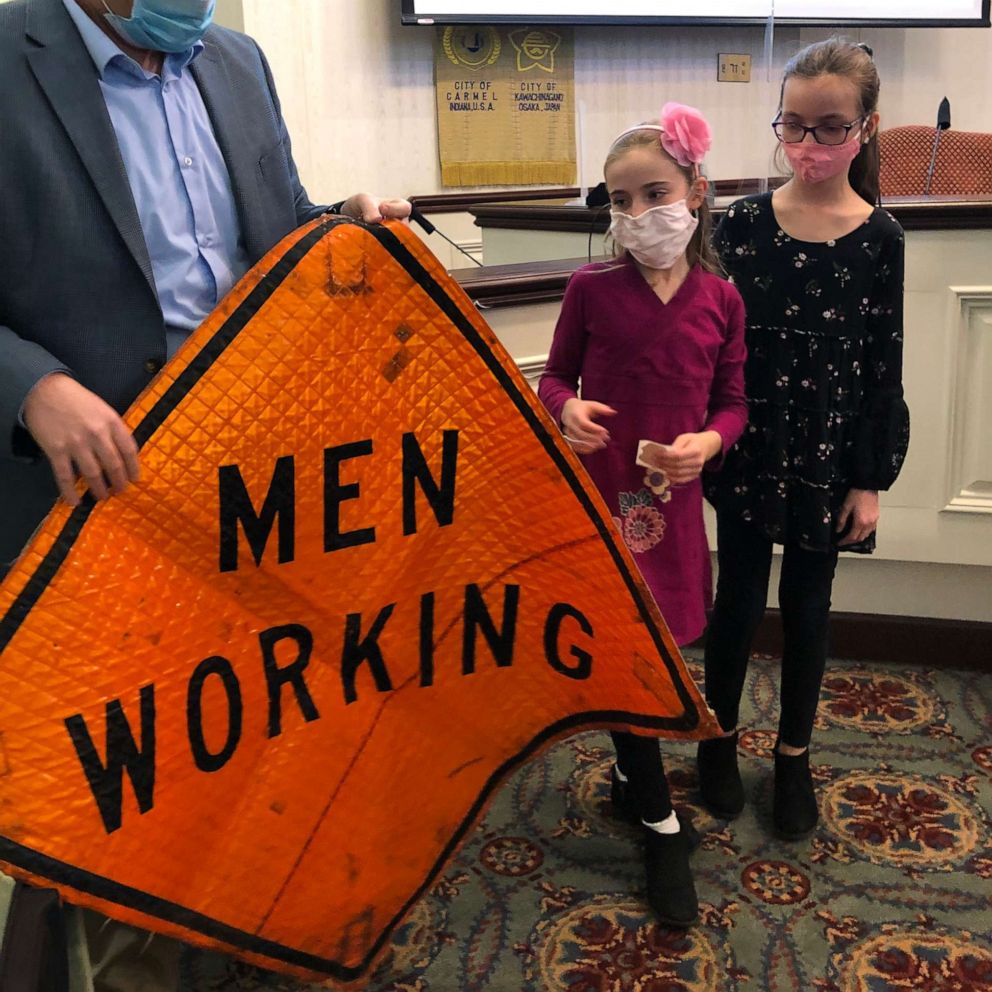 VIDEO: 10-year-old pushes city to remove ‘Men Working’ sign to create inclusive environment