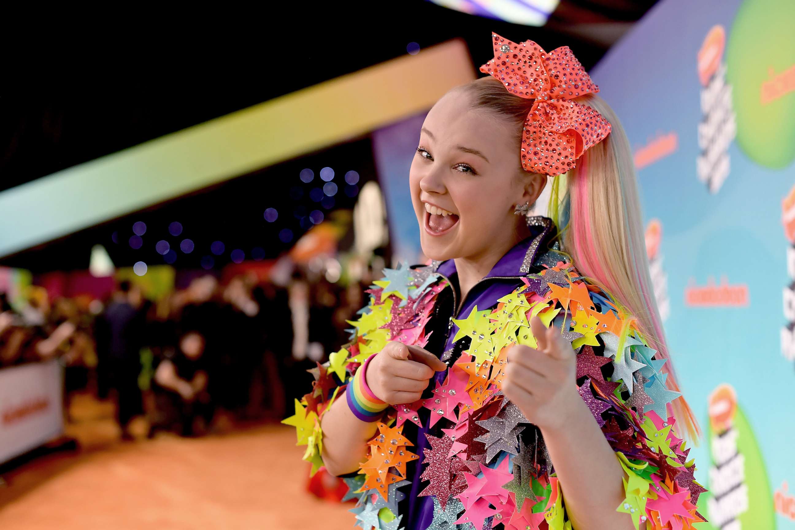 PHOTO: JoJo Siwa attends an event, March 23, 2019, in Los Angeles.