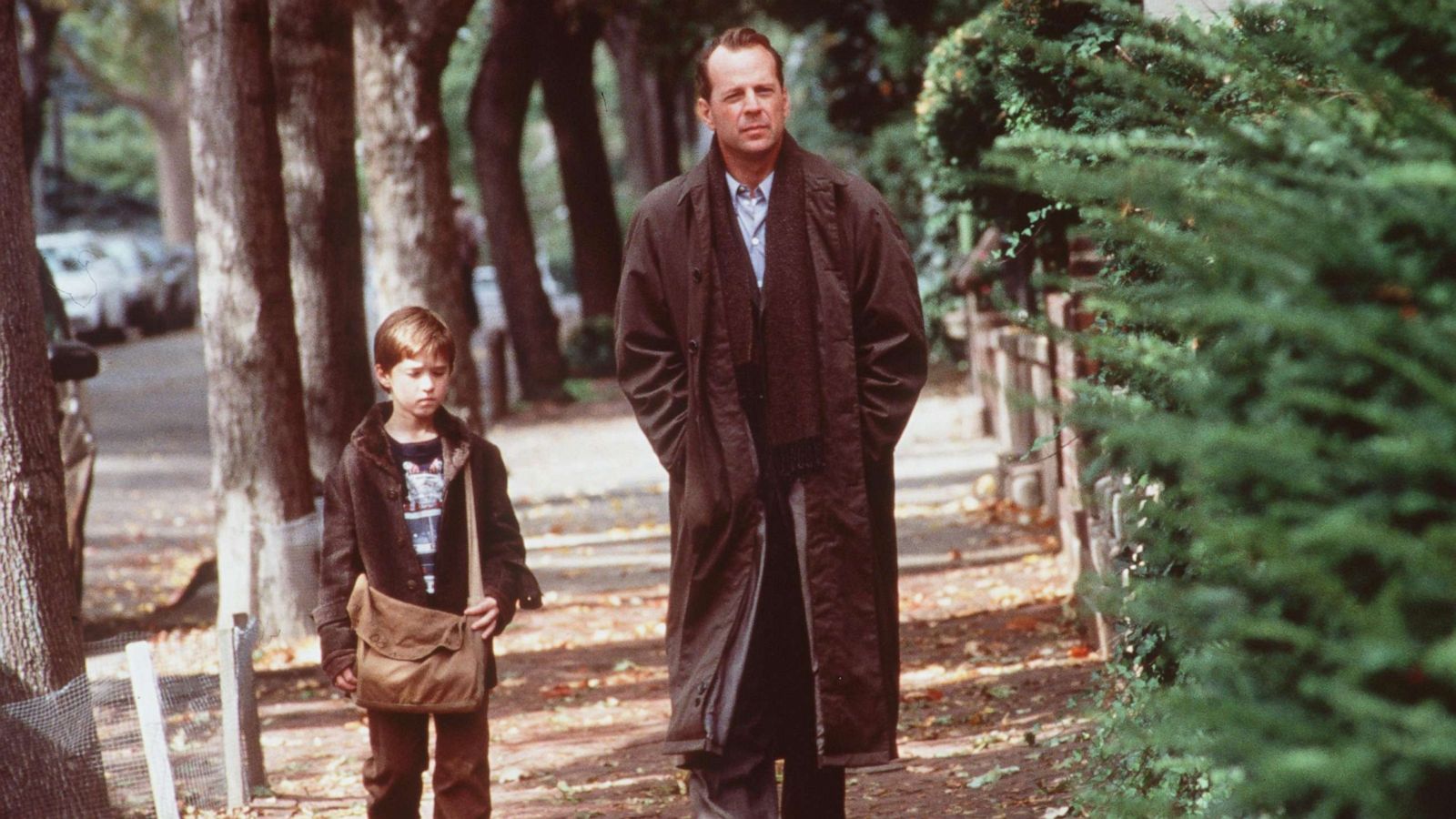 PHOTO: Haley Joel Osment And Bruce Willis star in the 1999 film, "The Sixth Sense."