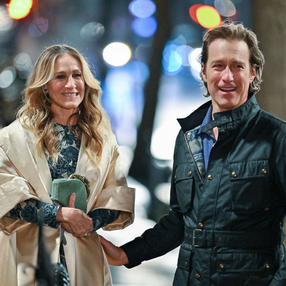 And Just Like That... John Corbett is back in the Sex and the City family pic