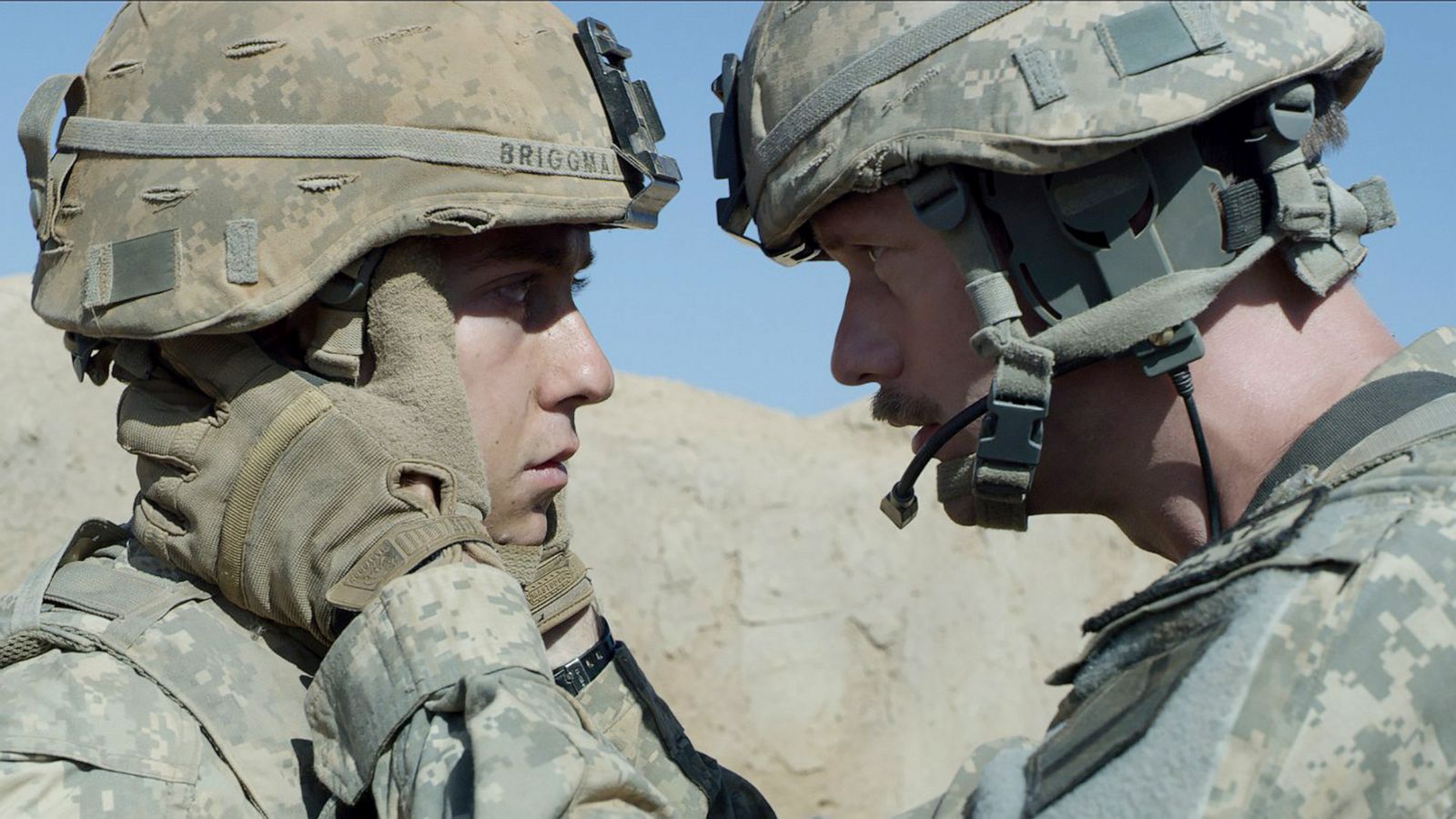 PHOTO: Nat Wolff and Alexander Skarsgard in a scene from "The Kill Team."