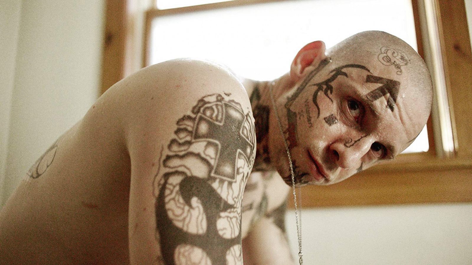 PHOTO: Jamie Bell in a scene from "Skin."