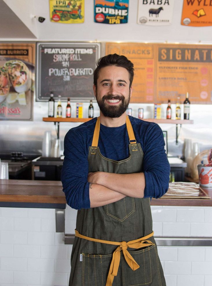 PHOTO: Chef Andrew Gruel is the CEO and founder of Slapfish Restaurant Group.