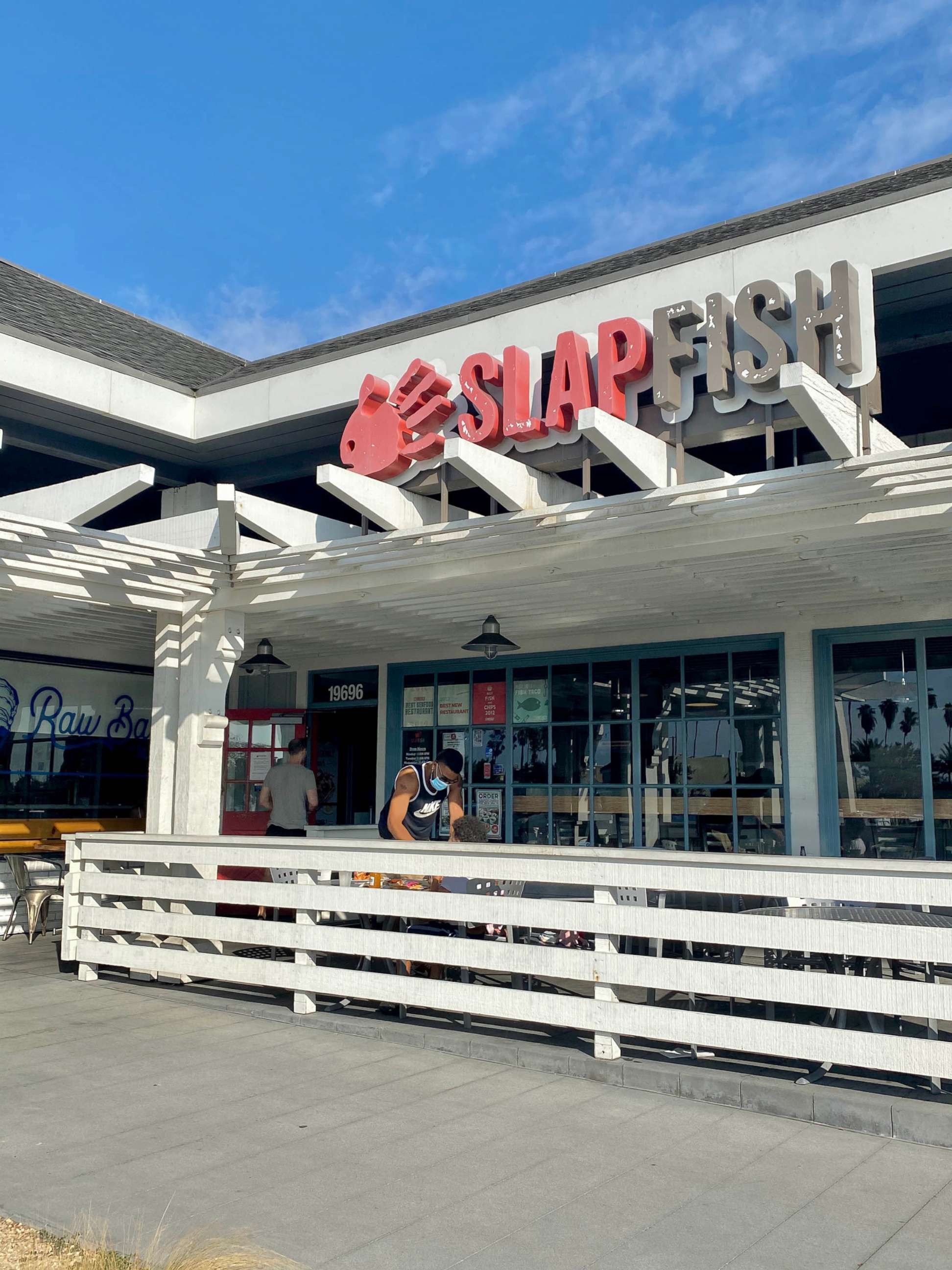 PHOTO: Slapfish restaurant's flagship location is shown in Huntington Beach, Calif.