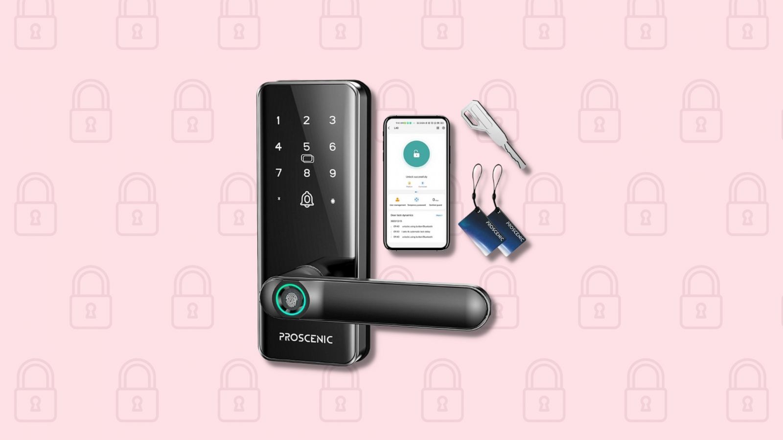 PHOTO: Smart lock from Proscenic.