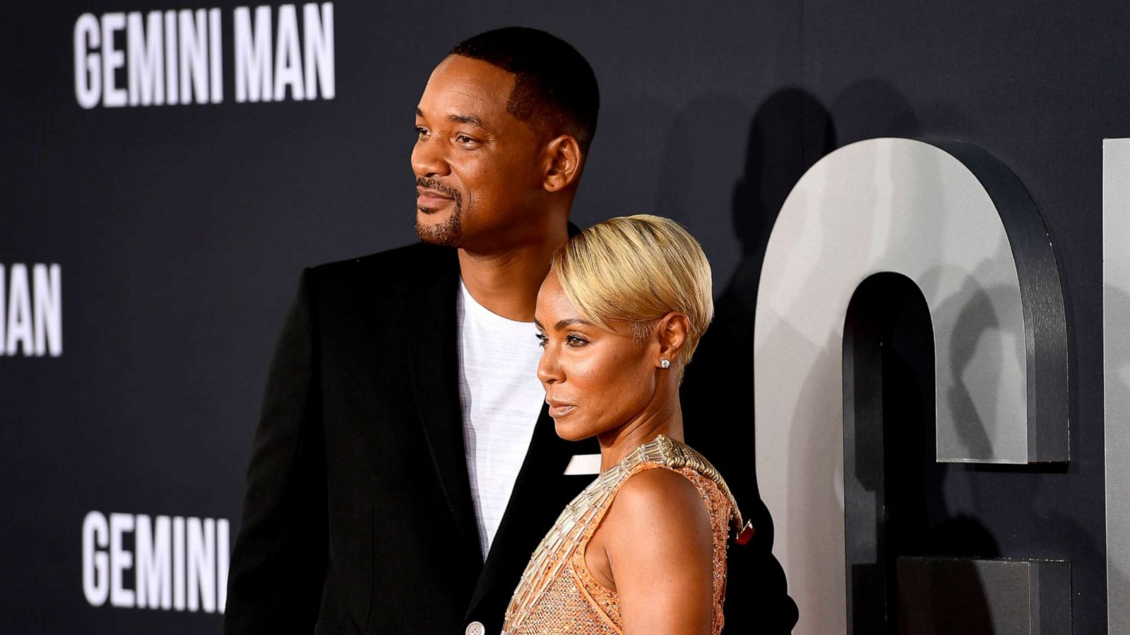 PHOTO: Jada Pinkett Smith and Will Smith on Oct. 6, 2019 in Hollywood, Calif.