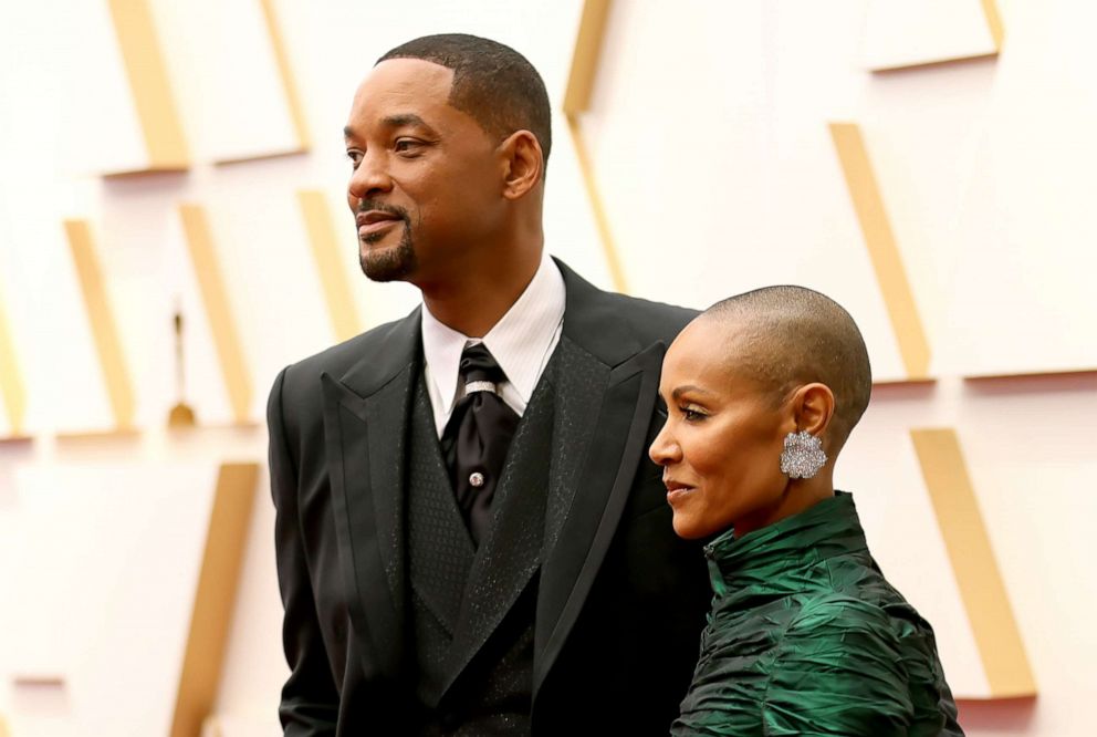 PHOTO: Will Smith and Jada Pinkett Smith attend the 94th Academy Awards at Hollywood and Highland, March 27, 2022, in Hollywood, Calif.