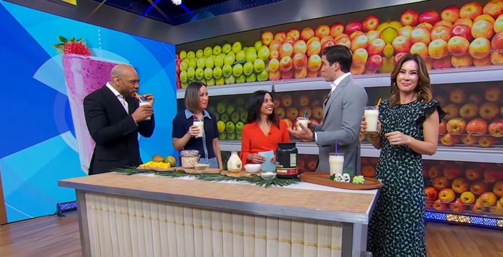 PHOTO: ABC News' Dr. Tara Narula shares a recipe for a smoothie designed to boost energy and immunity.