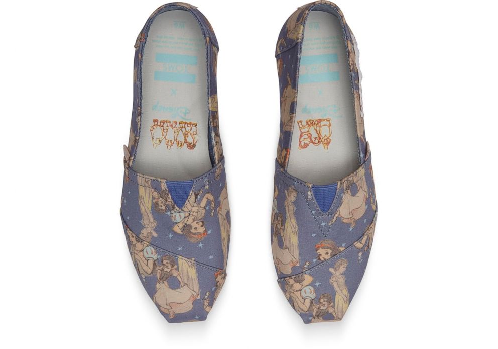 PHOTO: These Snow White TOMS shoes are based off real archival sketches.