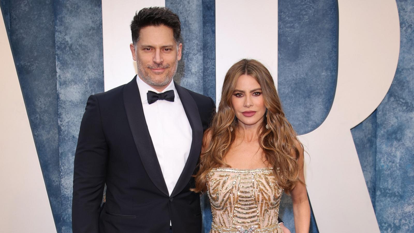 PHOTO: Joe Manganiello and Sofia Vergara attend the 2023 Vanity Fair Oscar Party hosted by Radhika Jones at Wallis Annenberg Center for the Performing Arts on Mar. 12, 2023, in Beverly Hills, Calif.