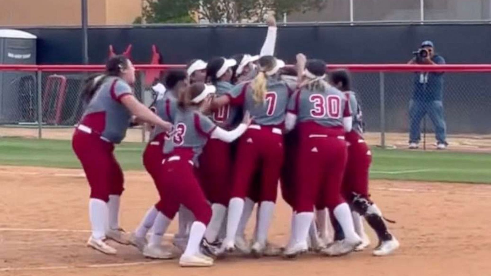 PHOTO: The Lady Bulldogs of James A. Garfield Senior High School in Los Angeles won the CIF Los Angeles City Section Division II softball championship in June.