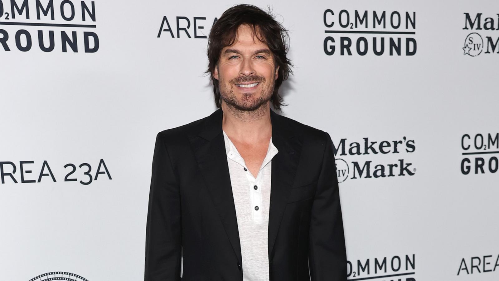 PHOTO: Ian Somerhalder attends the Los Angeles special screening of "Common Ground" at Samuel Goldwyn Theater on Jan. 11, 2024 in Beverly Hills, Calif.