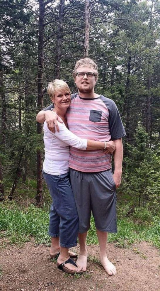 PHOTO: Chandler Cook, 28, is seen in an undated photo with his mother, Michele Holbrook. Chandler was clean for over one year before dying of an accidental opioid overdose on April 21 in Jacksonville, Florida.