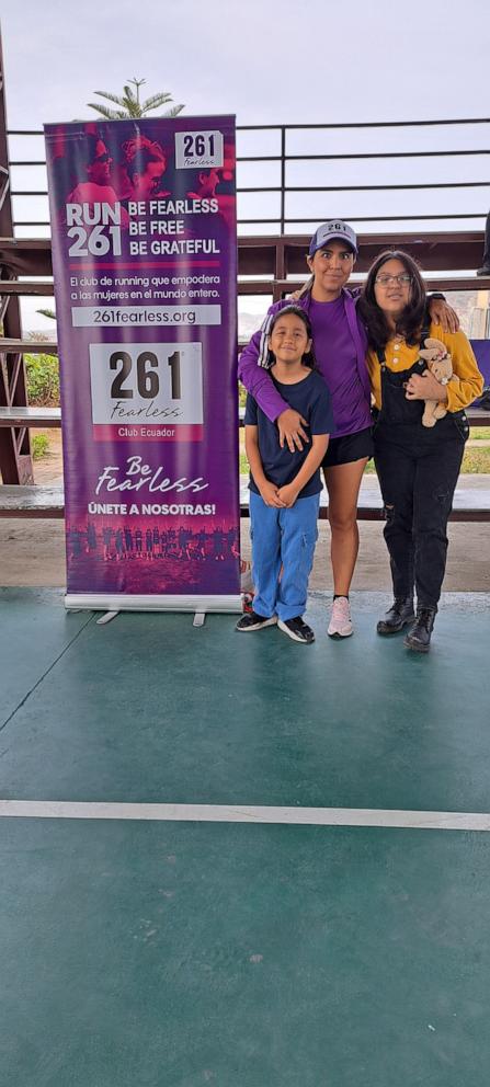 PHOTO: Sonnia Gallo takes pride in starting a chapter in Guayaquil, Ecuador and the example it sets for her daughters, 10-year-old Valeria and 15-year-old Luciana