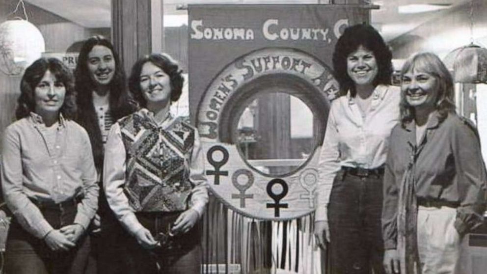 PHOTO: Molly Murphy MacGregor, far left, poses with other founders of the National Women's History Alliance in this undated photo.
