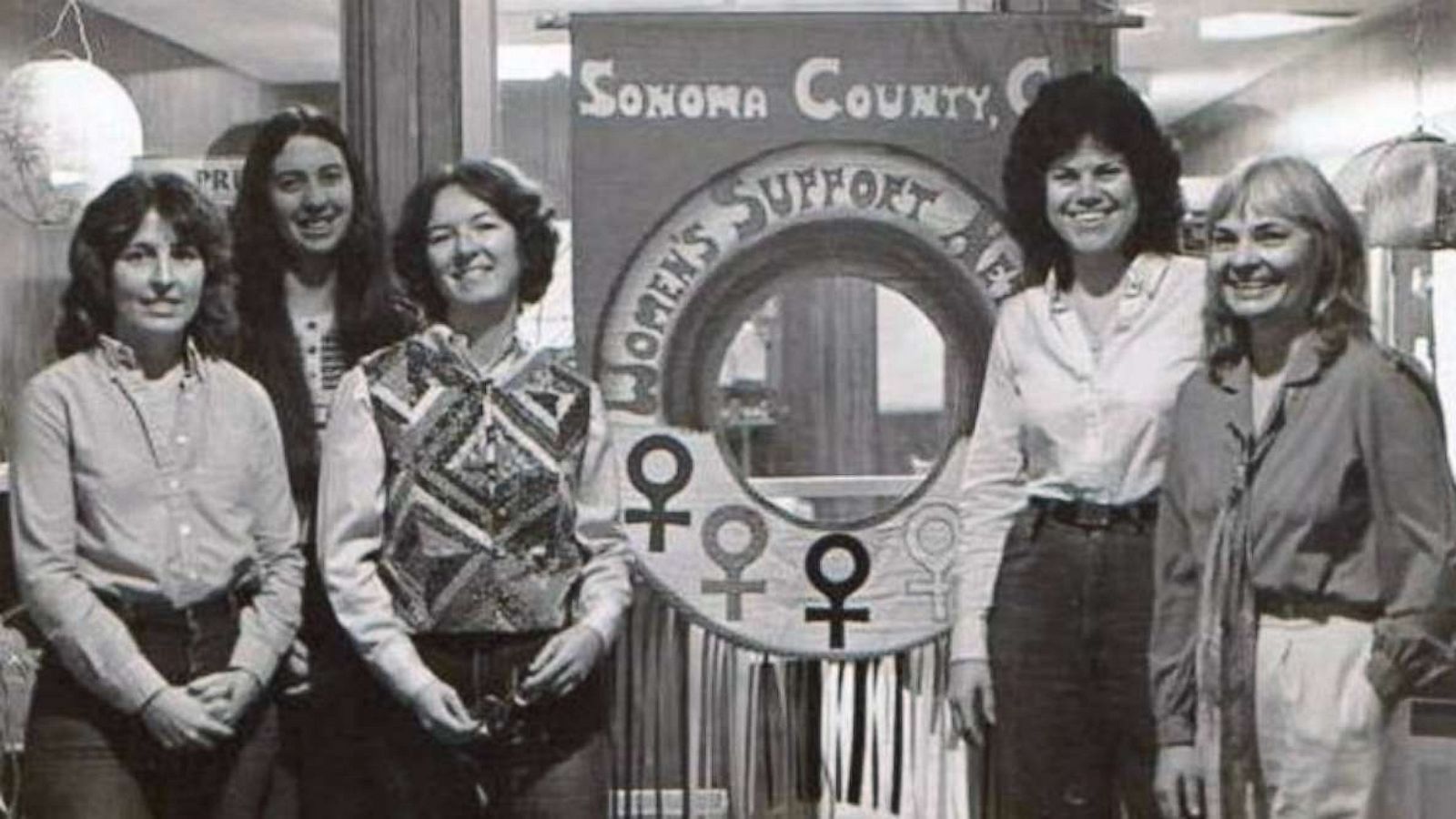 PHOTO: Molly Murphy MacGregor, far left, poses with other founders of the National Women's History Alliance in this undated photo.