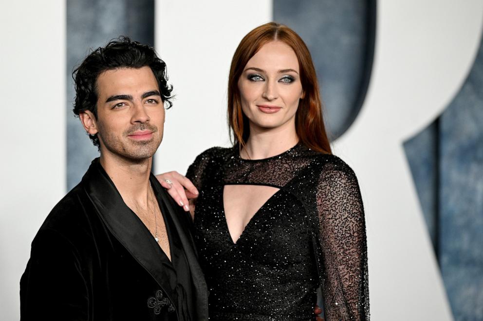 PHOTO: In this March 12, 2023, file photo, Joe Jonas and Sophie Turner attend an event in Beverly Hills, Calif.