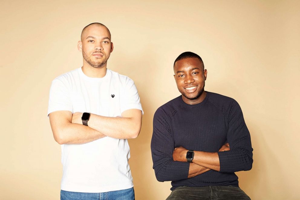 PHOTO: Soul Cap founders Michael Chapman and Toks Ahmed
