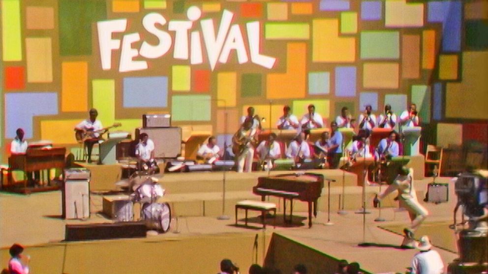 PHOTO: A still from "Summer of Soul" a documentary,part music film, part historical record created around an epic event that celebrated Black history, culture and fashion. Over the course of six weeks in the summer of 1969.