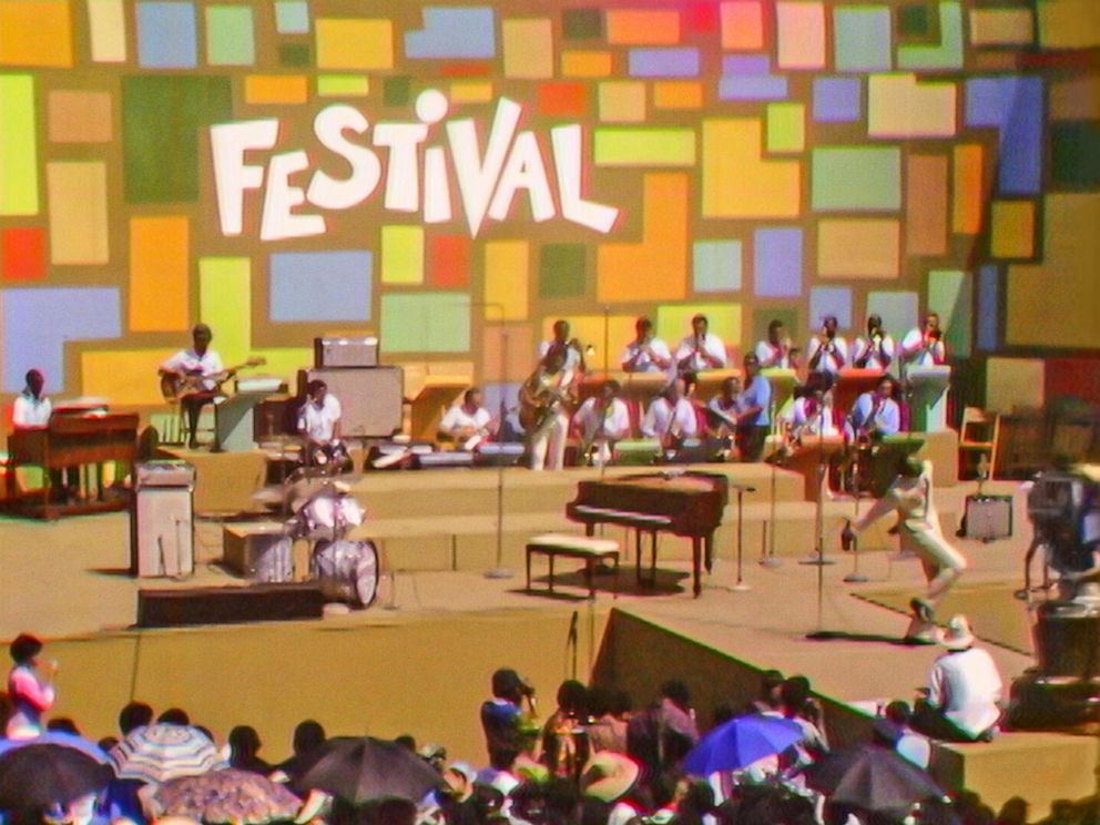 PHOTO: A still from &quot;Summer of Soul&quot; a documentary,part music film, part historical record created around an epic event that celebrated Black history, culture and fashion. Over the course of six weeks in the summer of 1969.