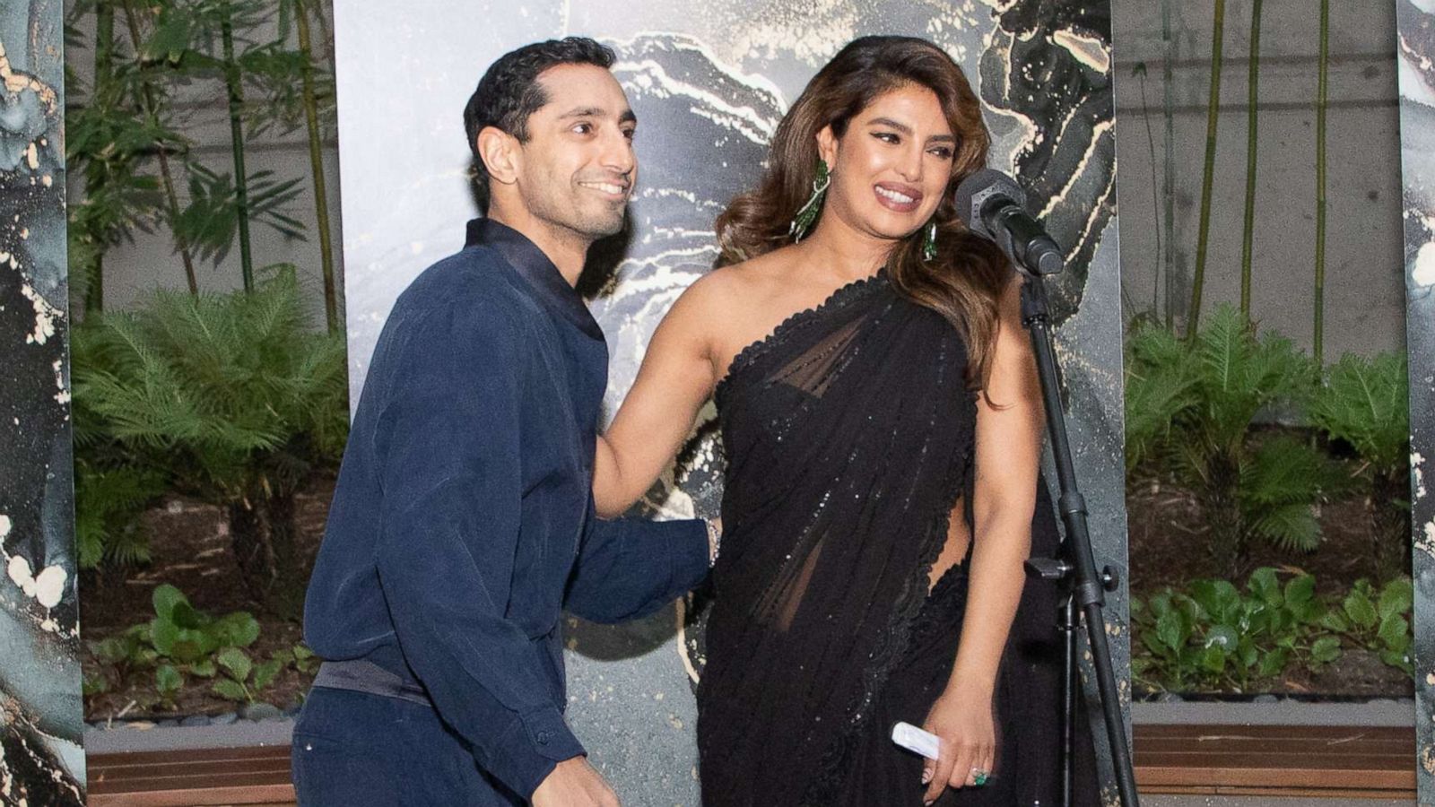 PHOTO: Priyanka Chopra Jonas and Riz Ahmed attend South Asian Excellence at United Talent Agency in Beverly Hills, Calif. March 23, 2022.