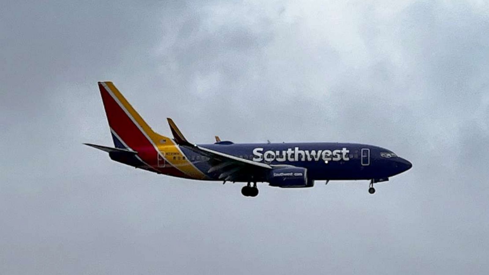 PHOTO: A Southwest Airlines flight is seen on Feb. 24, 2023.