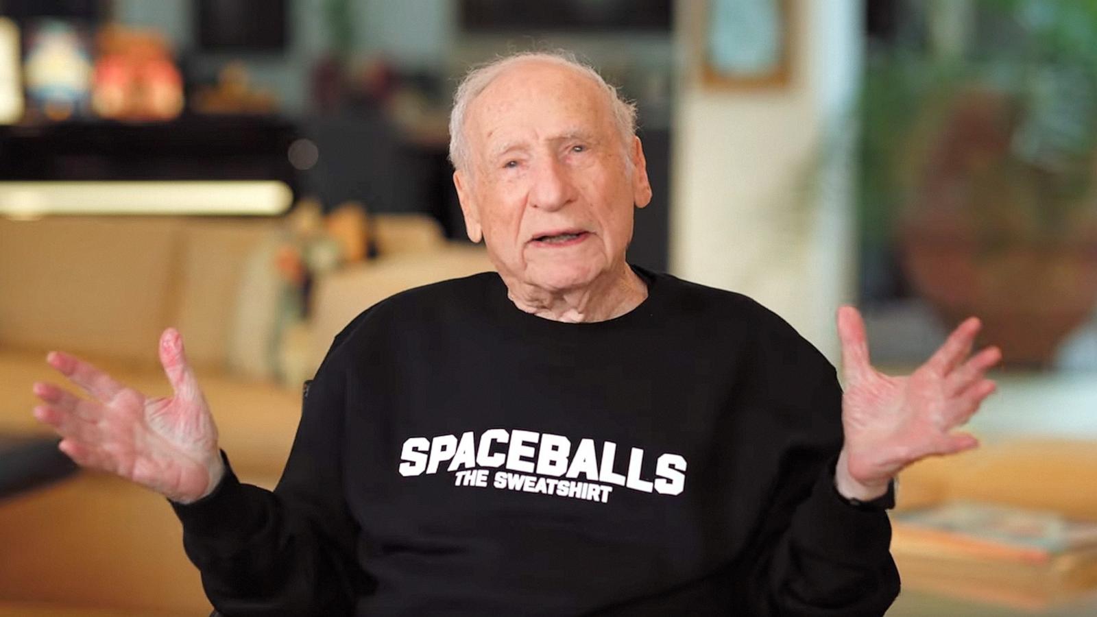 PHOTO: Mel Brooks in an announcement for "Spaceballs 2," posted June 12, 2025.