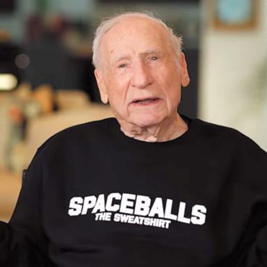 PHOTO: Mel Brooks in an announcement for "Spaceballs 2," posted June 12, 2025. 