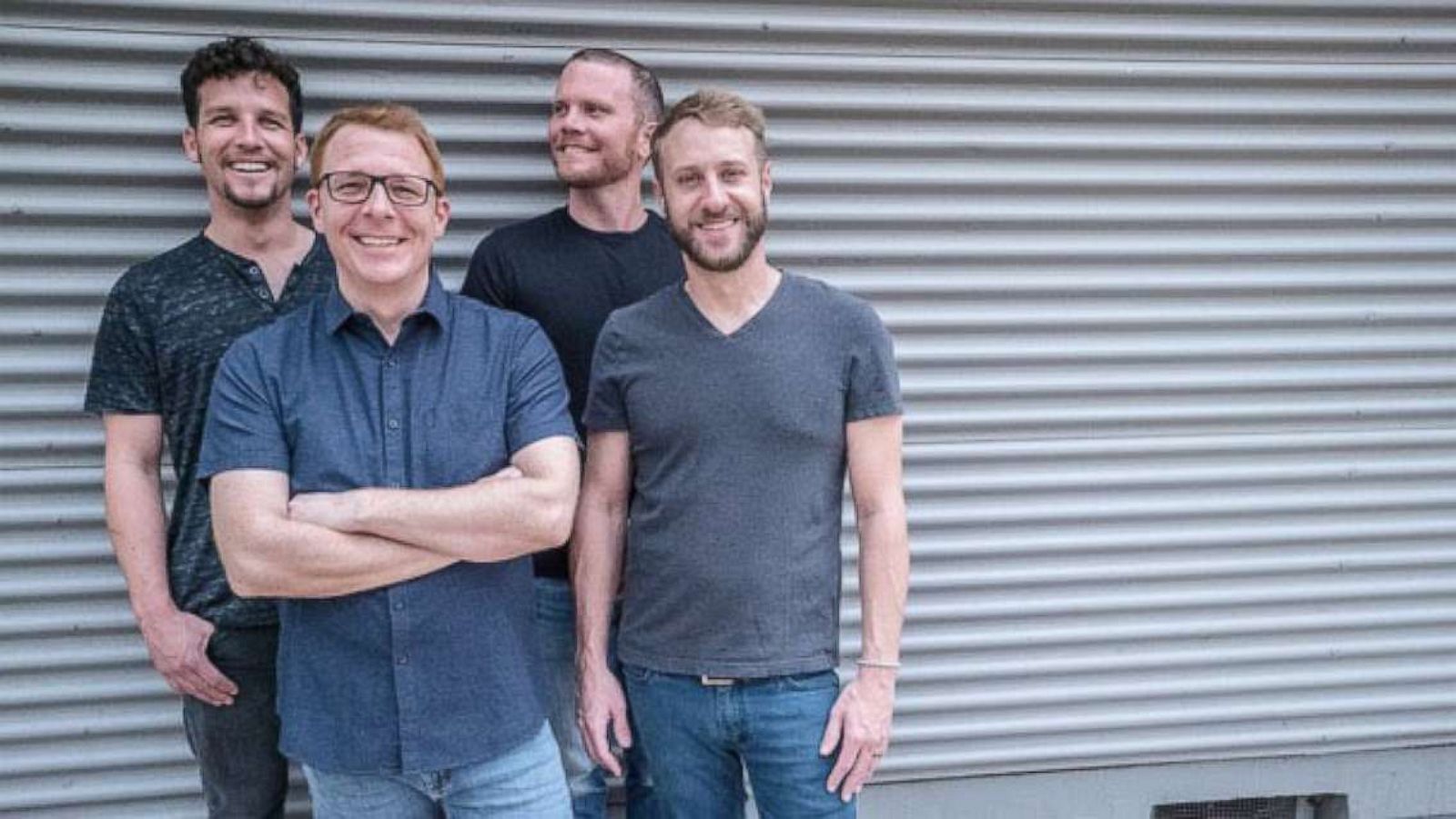 PHOTO: The four members of the Arizona-based progressive rock band Spafford pose for a photo.