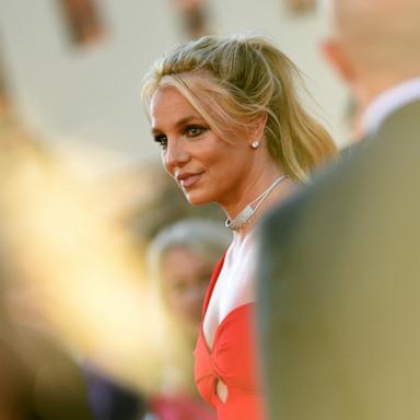 PHOTO: Britney Spears arrives for the premiere of Sony Pictures' "Once Upon a Time... in Hollywood" at the TCL Chinese Theatre in Hollywood, California on July 22, 2019.