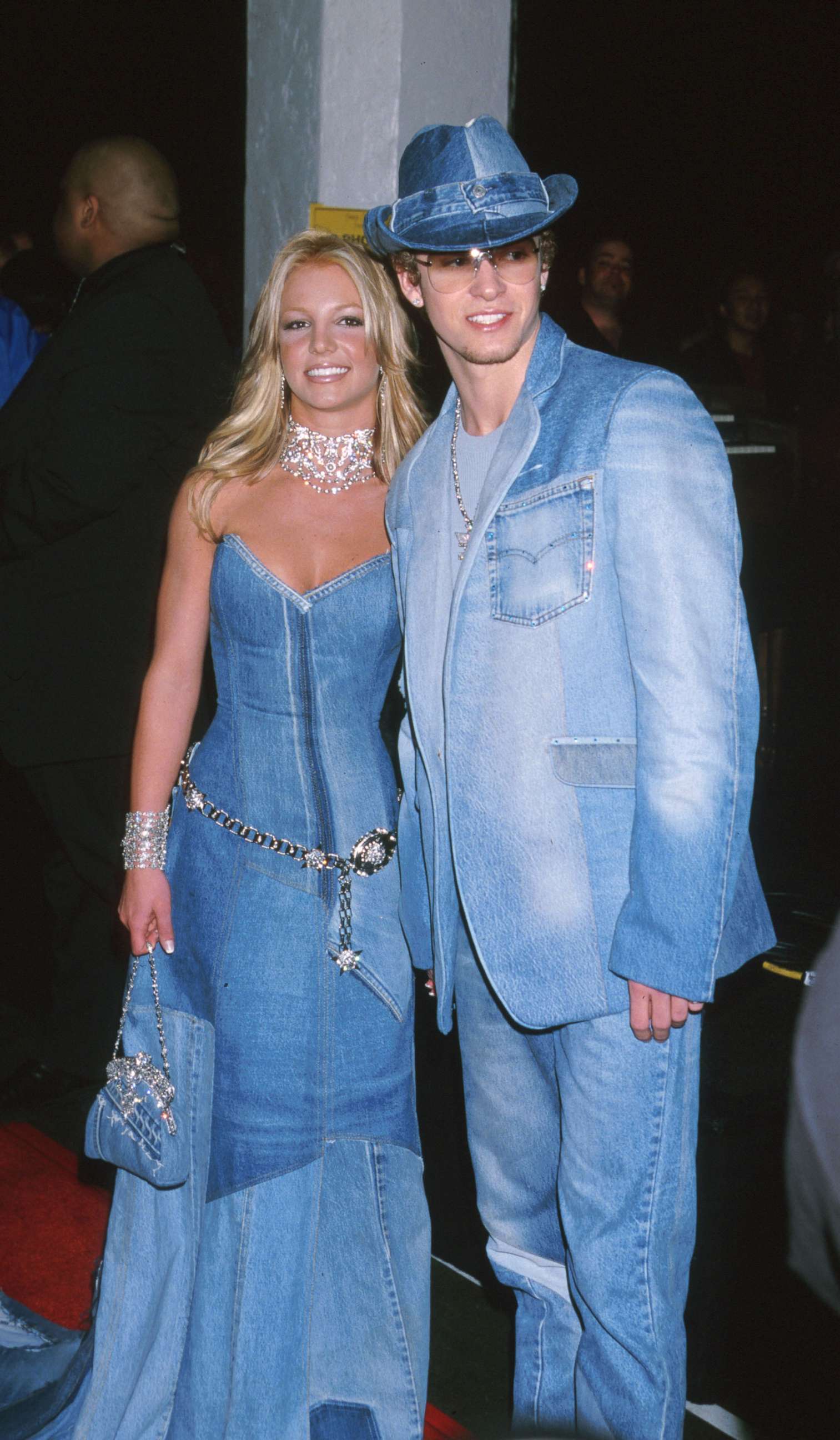 PHOTO: In this Jan. 8, 2001, file photo, Britney Spears & Justin Timberlake appear at the American Music Awards in Los Angeles.