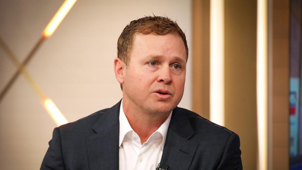 PHOTO: In this Jan. 28, 2026, file photo, Spencer Pratt speaks during an appearance in New York.