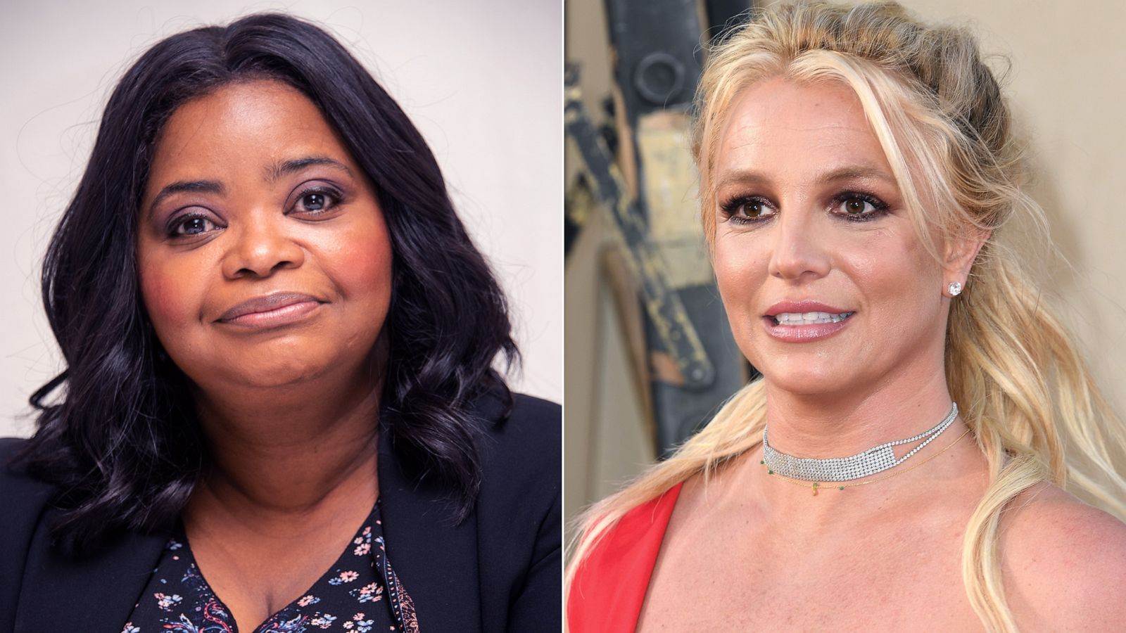 PHOTO: Octavia Spencer, left, and Britney Spears, right.