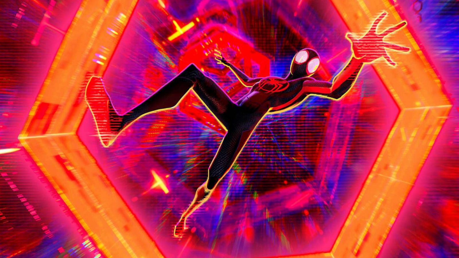 PHOTO: Spider-Man (Shamiek Moore) in Columbia Pictures and Sony Pictures Animation’s SPIDER-MAN: ACROSS THE SPIDER-VERSE.