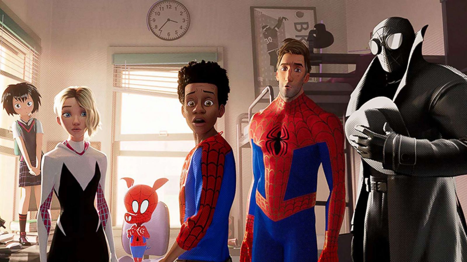 PHOTO: A scene from "Spider-Man: Into the Spider-Verse."