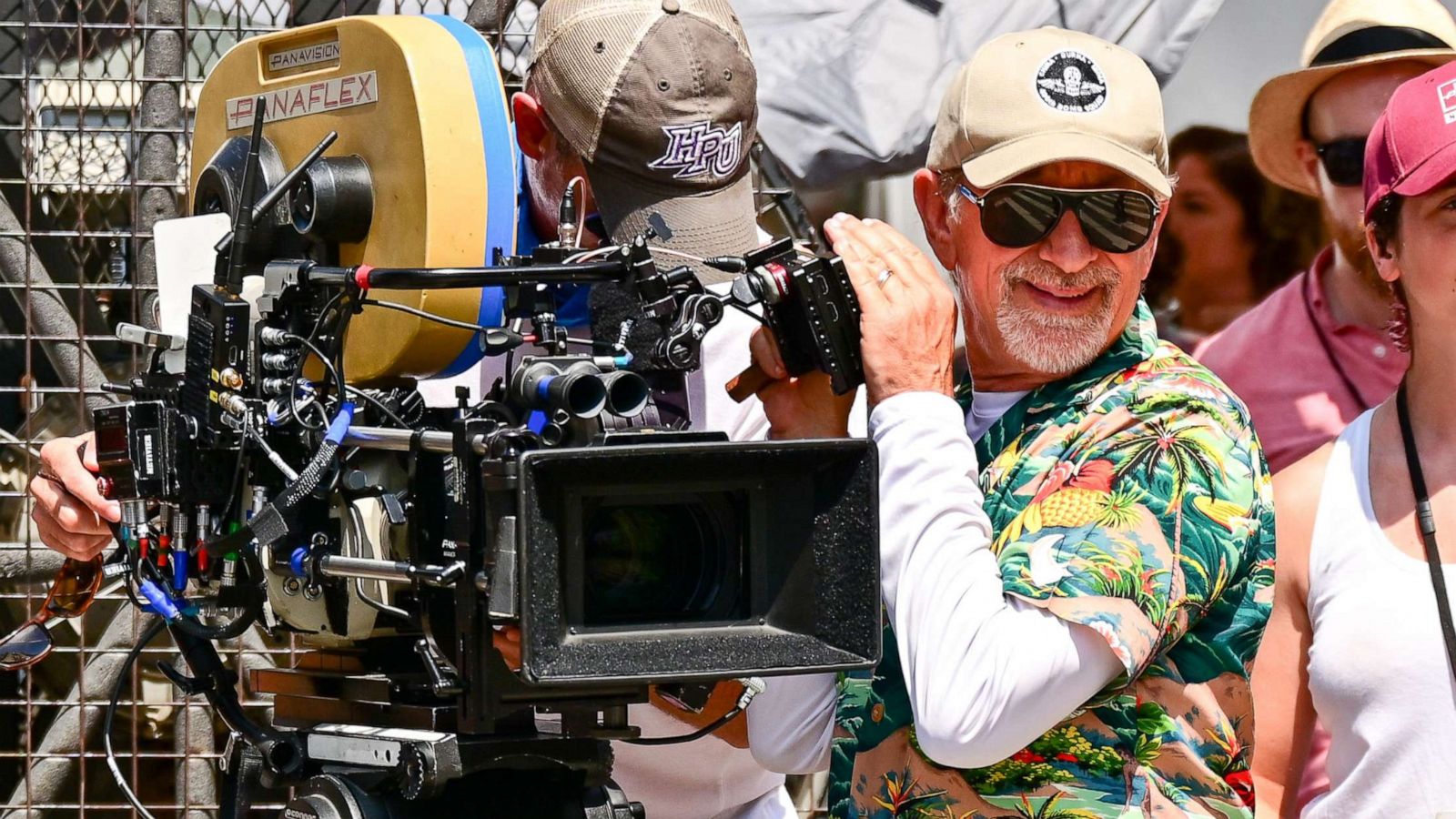 PHOTO: Steven Spielberg seen on location for 'West Side Story' in Harlem on July 19, 2019, in New York.