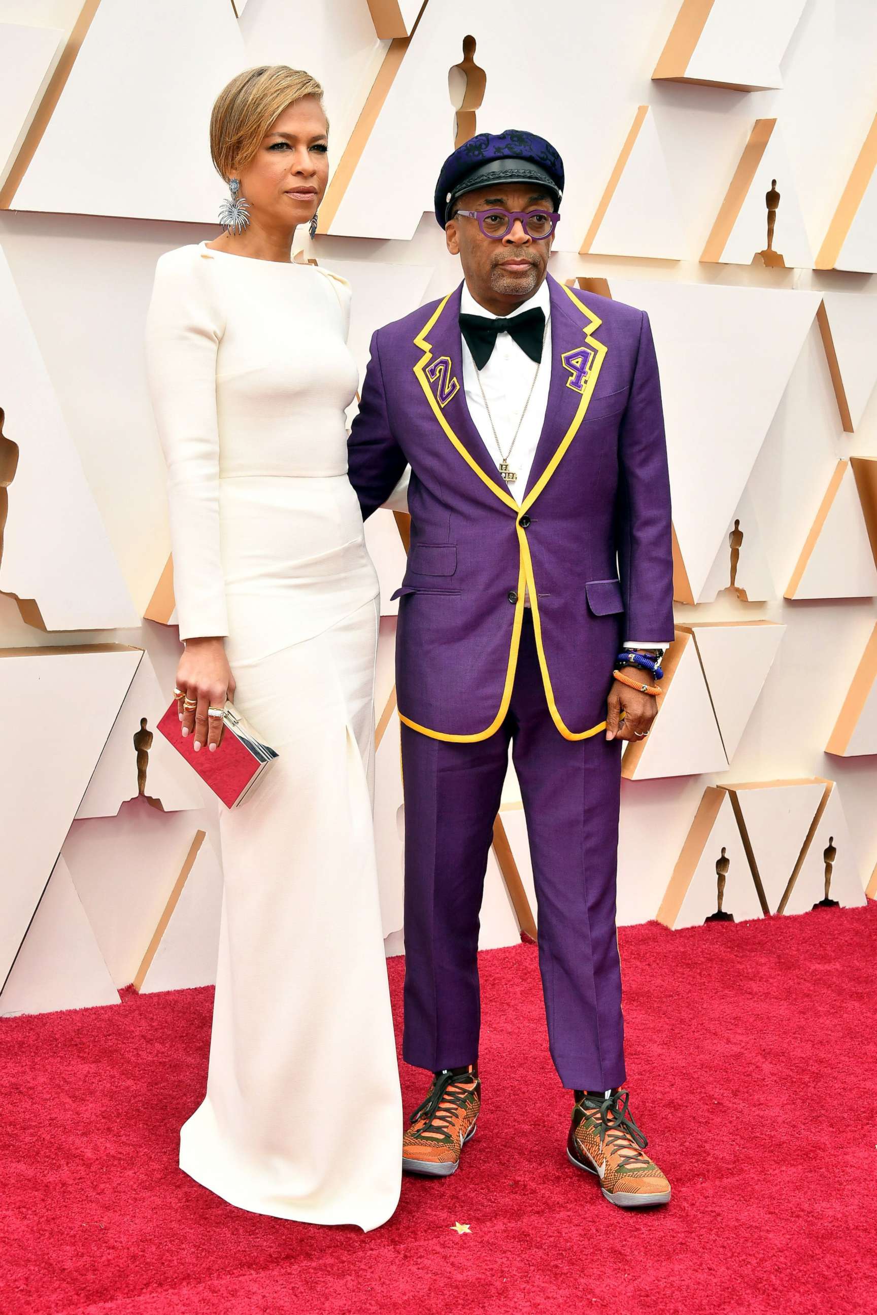 PHOTO: Tonya Lewis Lee and filmmaker Spike Lee attend the 92nd annual Academy Awards, Feb. 9, 2020, in Hollywood, Calif.
