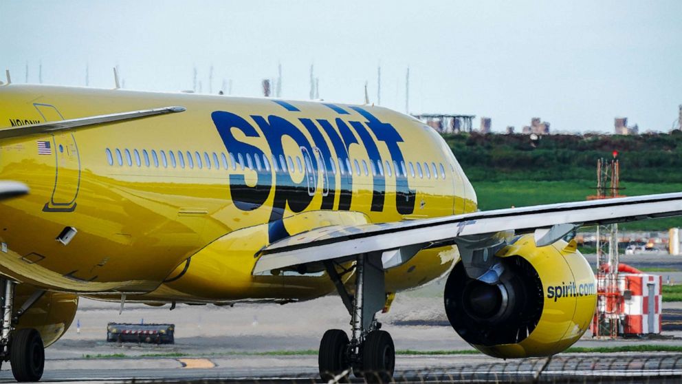 Spirit cancels more than half of its flights on 3rd consecutive day