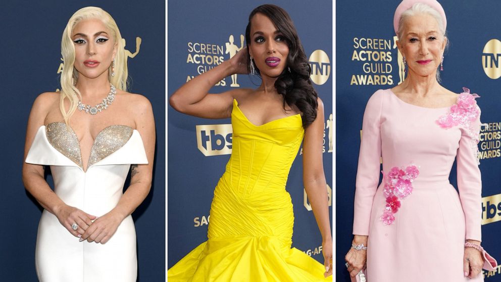 SAG Awards 2022: Standout style moments from Lady Gaga, Kerry ...