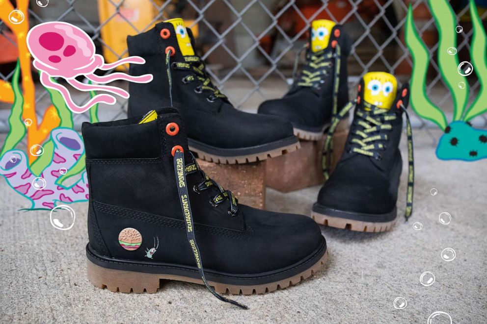 PHOTO: Timberland launches new SpongeBob-themed collection.